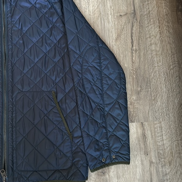 Polo Ralph Lauren Mens Quilted Jacket Size L corduroy Trim - Picture 2 of 8